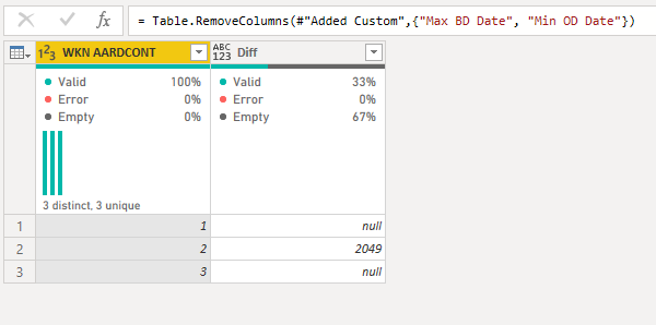 Solved: Calculate days between dates on 2 different rows - Microsoft ...
