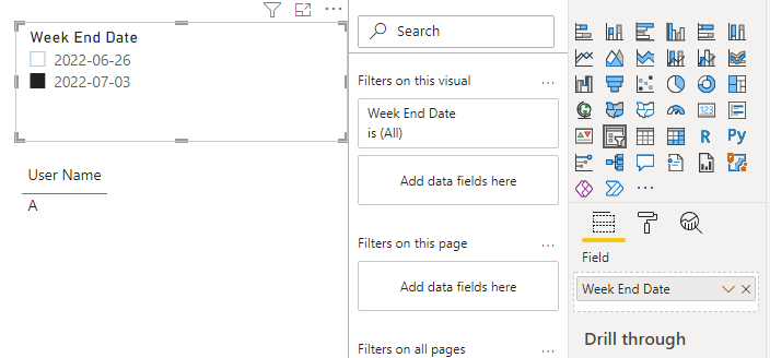 Filter one table column to get the results of the ... - Microsoft ...