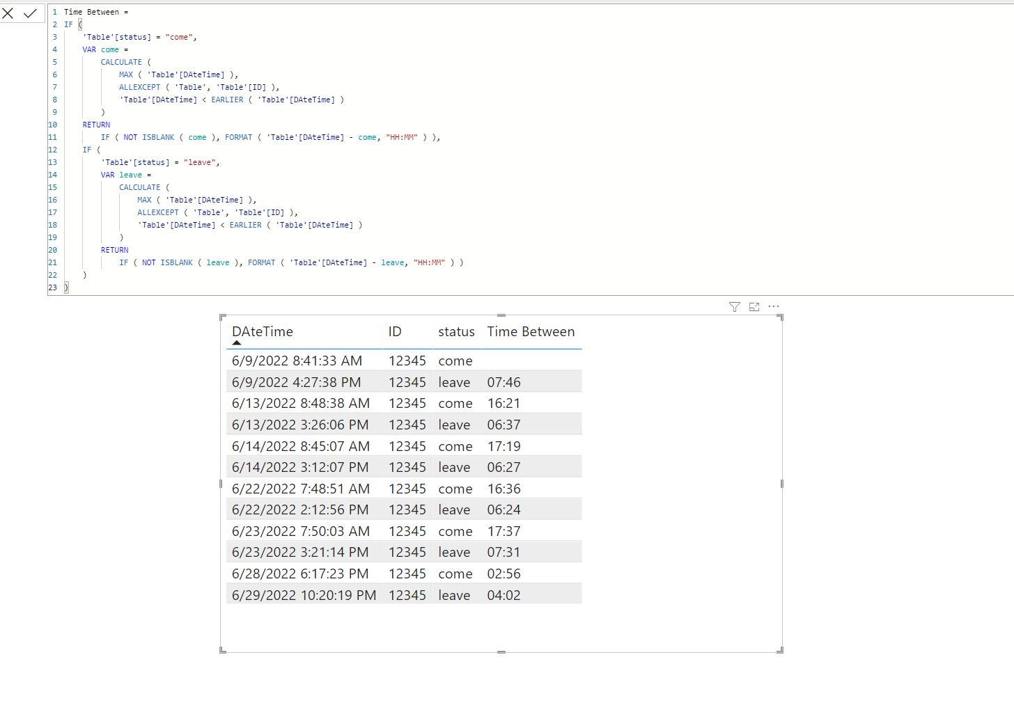 Solved: Calculate the time difference from Work - Microsoft Fabric ...