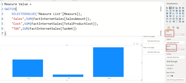 Solved: How to convert a column into measure without chang ...