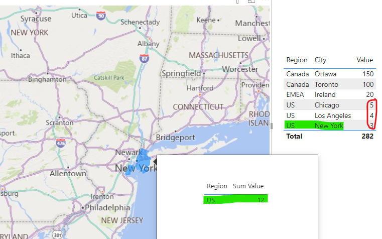 Merge countries to a region - Microsoft Fabric Community