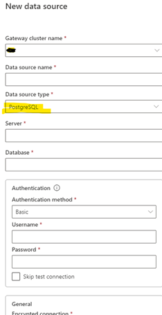 PostgreSQL ODBC connection failure on service only - Microsoft Fabric ...