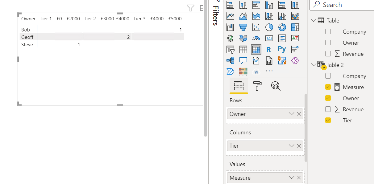 Calculated subtable - Microsoft Fabric Community