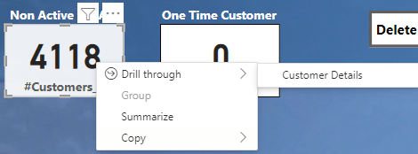 Card visual drillthrough - Variable -Related Tab... - Microsoft Fabric ...