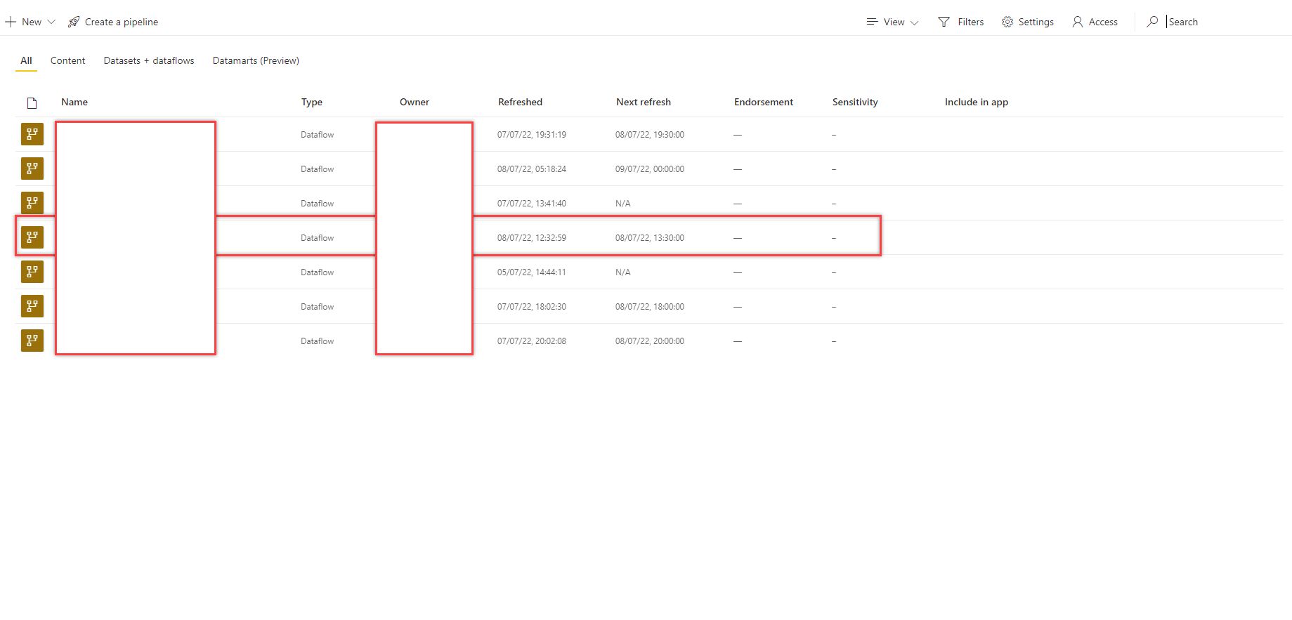 Inconsistent CSV Dataflow Refresh Times - Microsoft Fabric Community