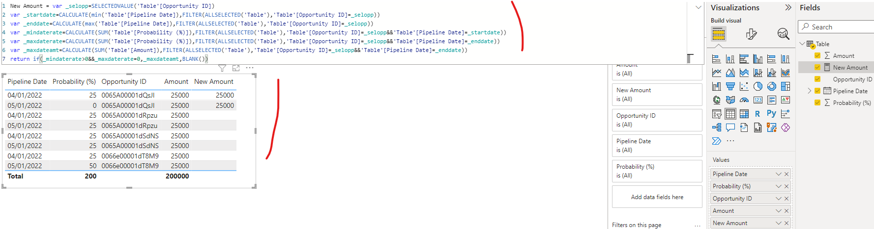 Sales Pipeline: Filter multiple columns - Microsoft Fabric Community