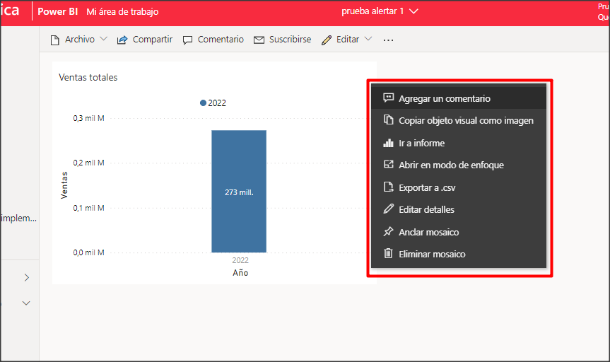 Solved: Alertas en power bi service - Microsoft Fabric Community