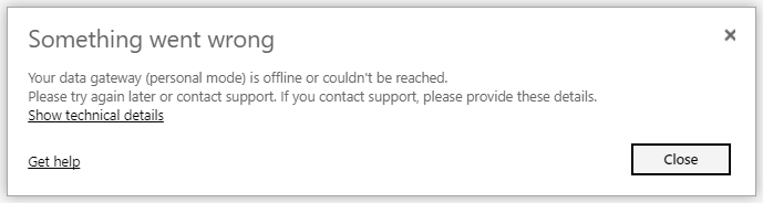 Personal Gateway & Data Refresh - General Question - Microsoft Fabric ...