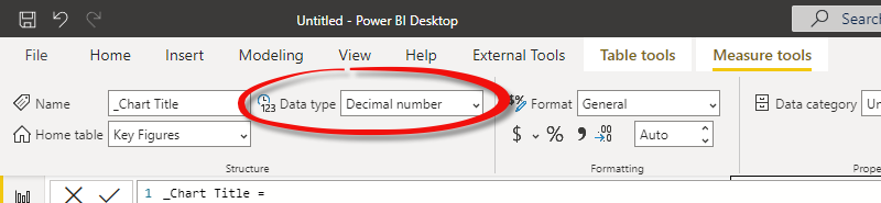 Dynamic Visual Title - Cannot Select Measure - Microsoft Fabric Community