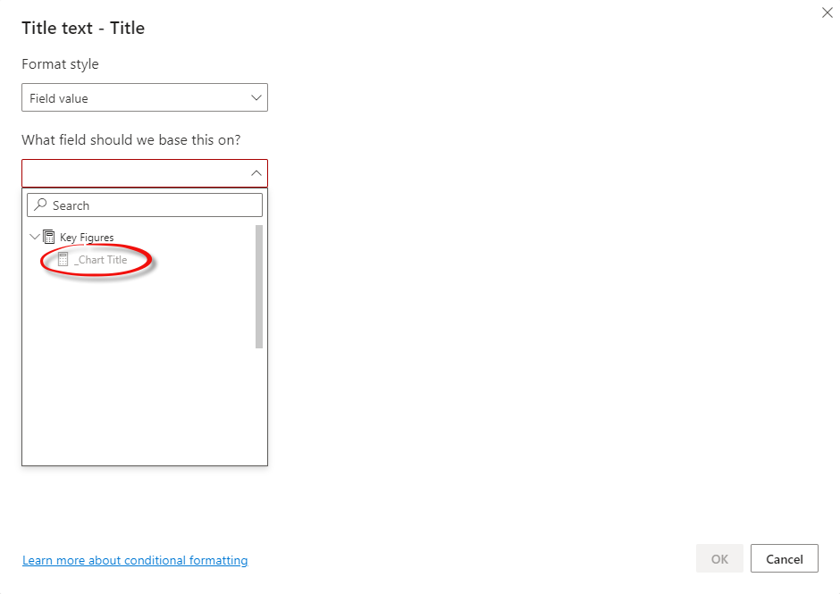 Dynamic Visual Title - Cannot Select Measure - Microsoft Fabric Community