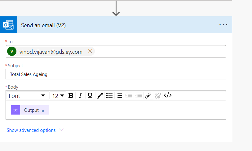 Help on power Automate visual in power BI - Microsoft Fabric Community