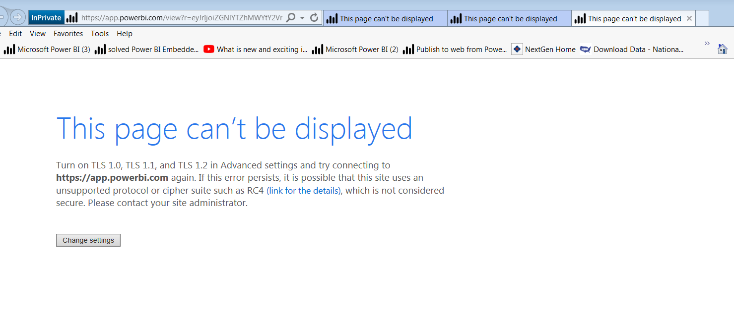 Power BI will not allow us to sign in or access pu... - Microsoft ...