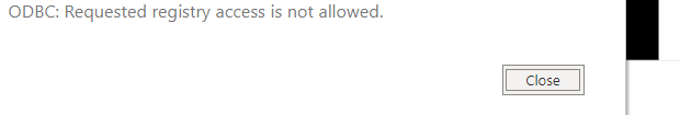 POWERBI ODBC ERROR - Microsoft Fabric Community