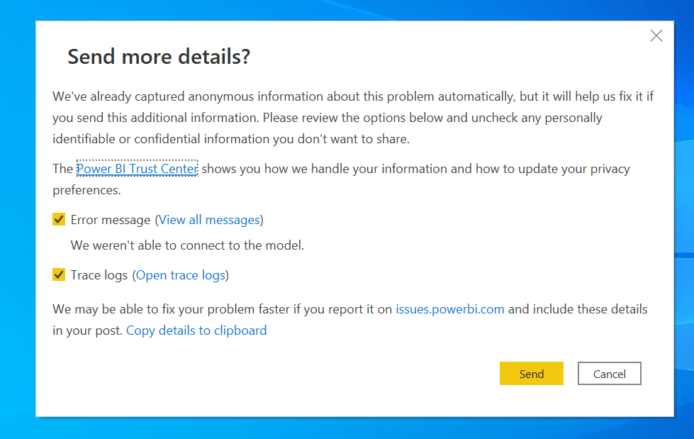 Power Bi Won T Launch