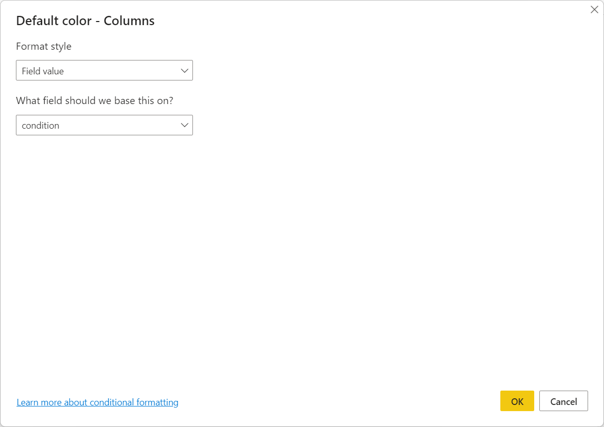 Solved: How to Fix Column Colors - Microsoft Fabric Community