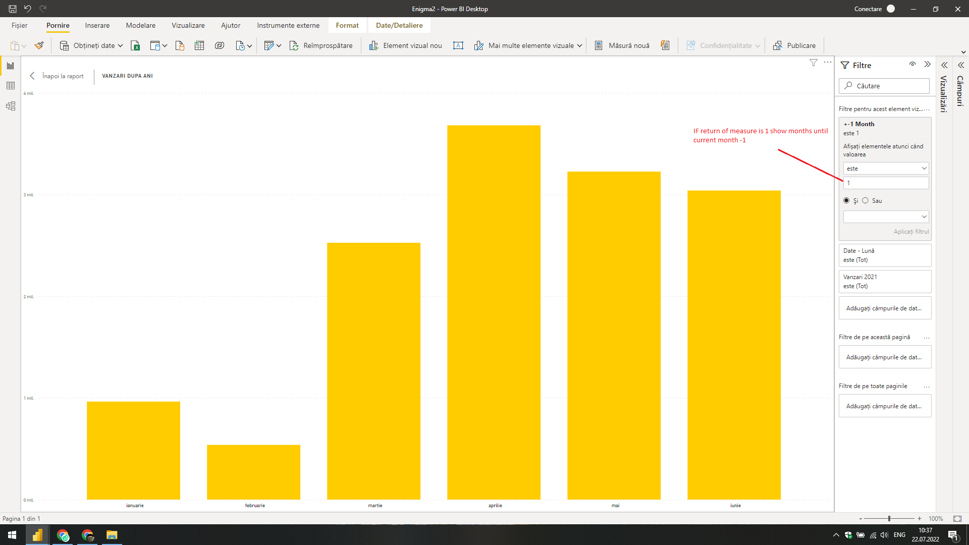 Solved: Create a measure in DAX that filter calendar - Microsoft Fabric ...