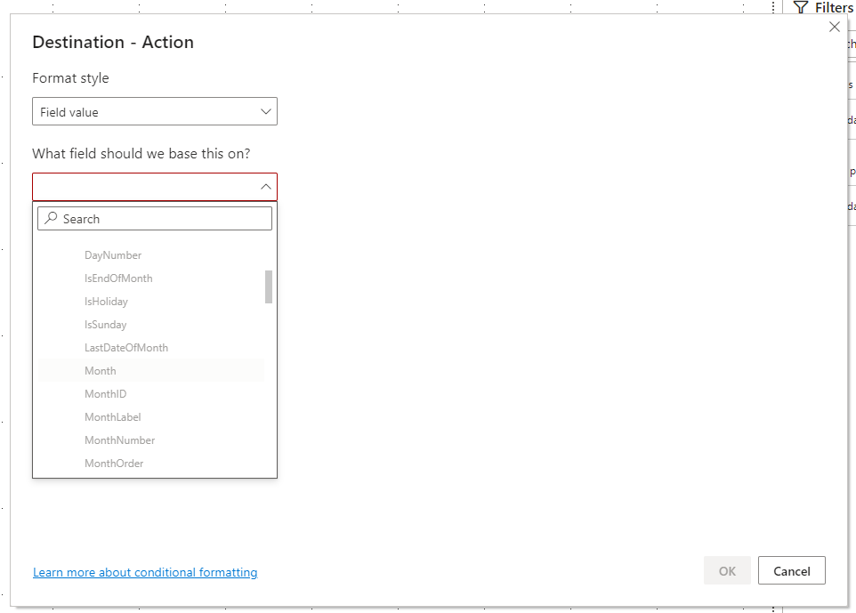 Can't use conditional formatting with Azure Analys... - Microsoft ...