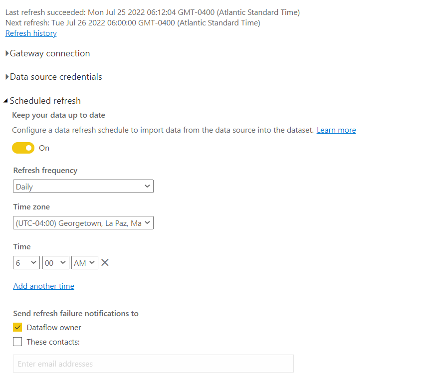 Solved: Dataflow Settings Greyed Out - Microsoft Fabric Community