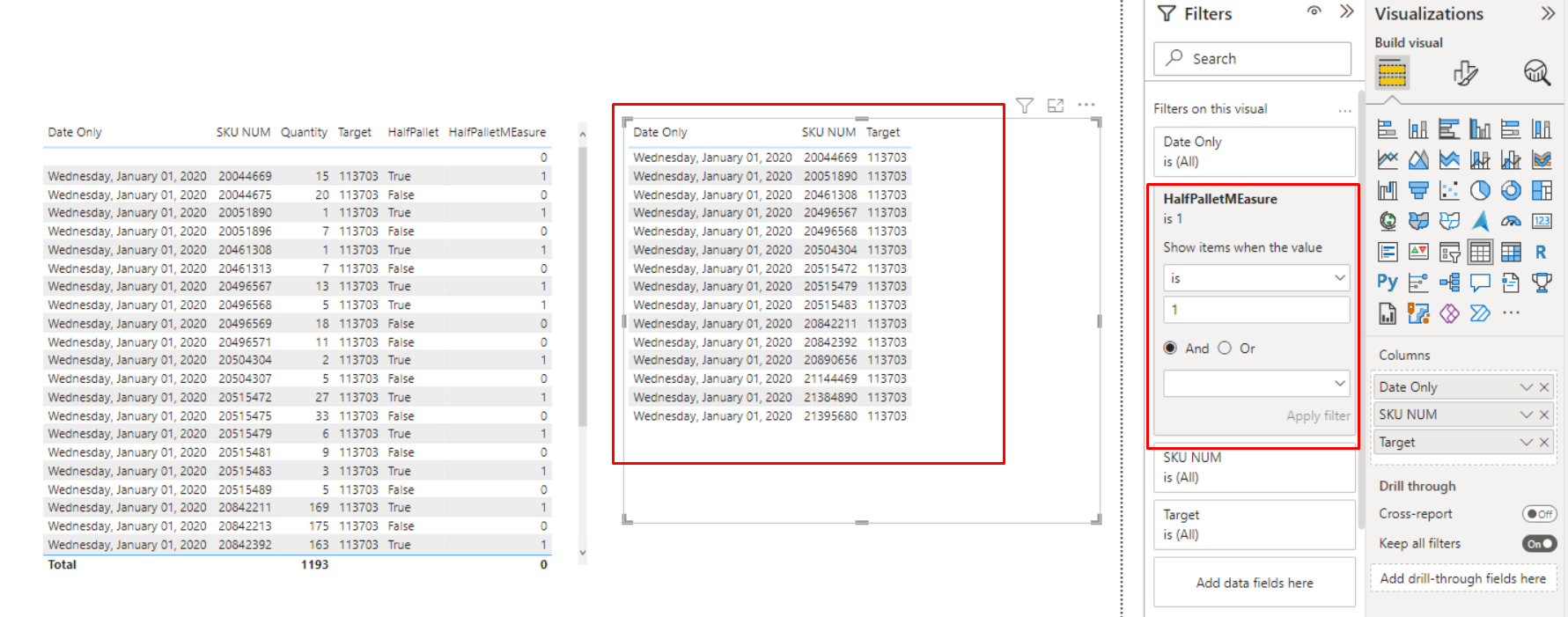DAX Measure Help - Filtering by Measure Results - Microsoft Fabric ...