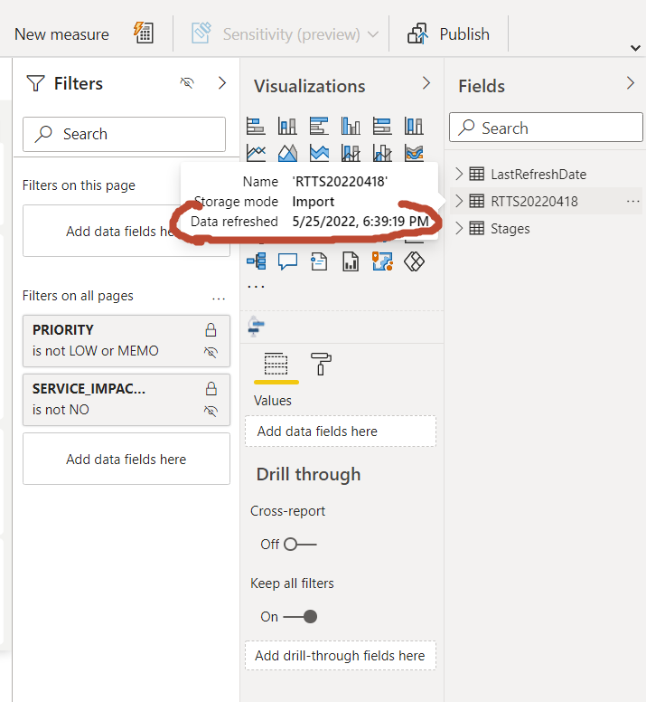 not getting updated dataset when downloading data ... - Microsoft ...