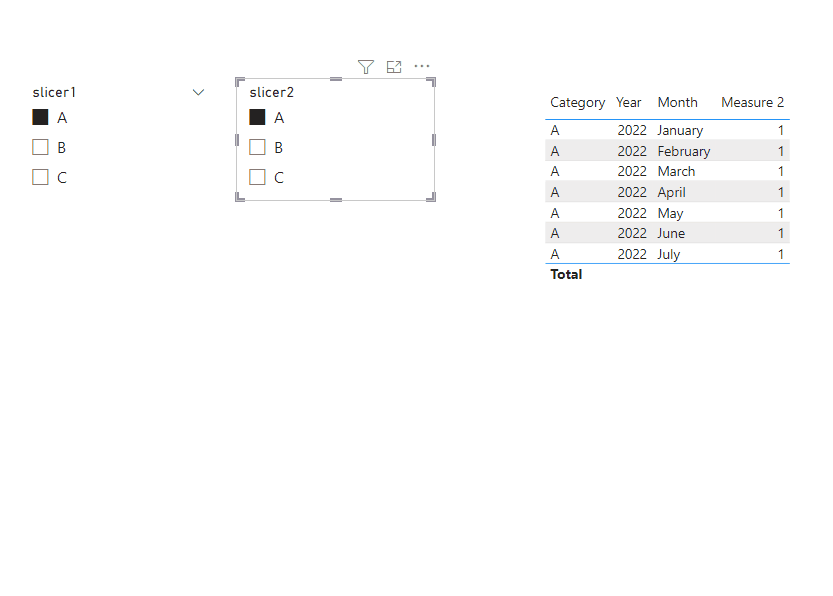 Solved: Using Slicer as Visual Title - Microsoft Fabric Community
