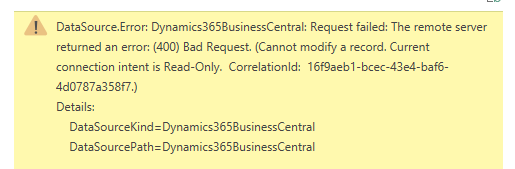 Error 400 Bad request - Microsoft Fabric Community