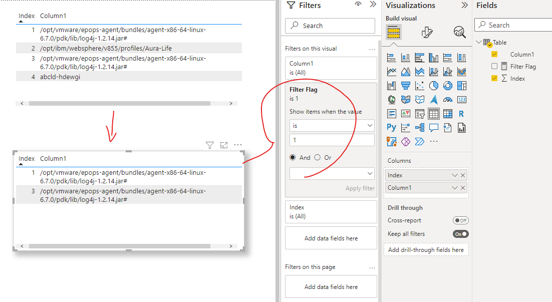 Solved: Filter for a value if only seen - Microsoft Fabric Community
