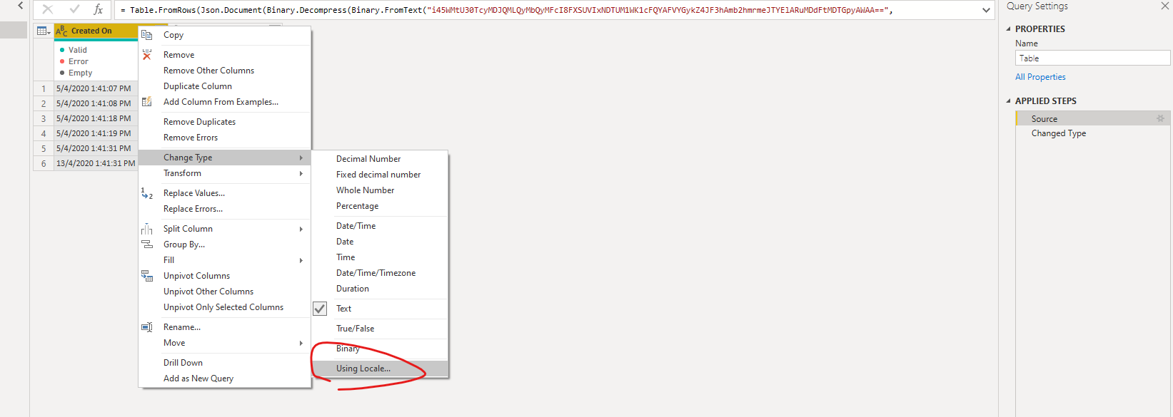 How to get direct query to provide date data type - Microsoft Fabric ...