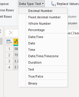 Solved: Convert text format 11,11 in decimal number - Microsoft Fabric ...