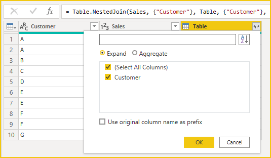 Solved: Custom column by using two different tables - Microsoft Fabric ...