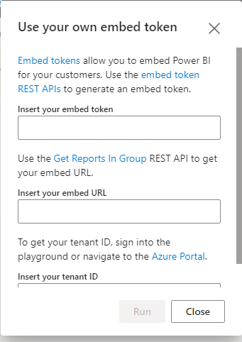 Issue accessing Power BI Paginated Report using Em... - Microsoft ...