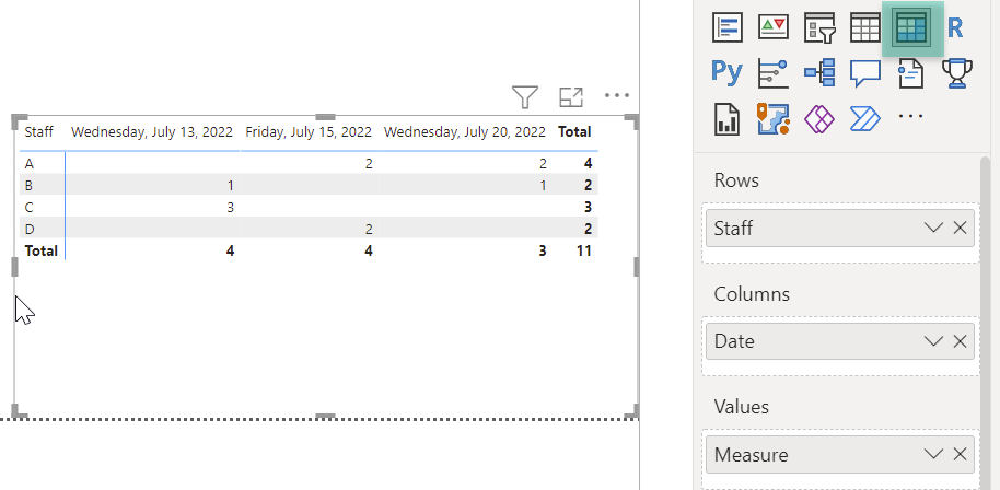 Solved: Average of values across dates; excluding nulls fr ...