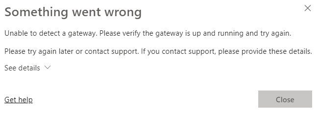 Failed to load data source - Microsoft Fabric Community