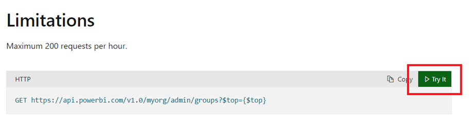 Power BI Rest API Postman "Try-it" - Microsoft Fabric Community