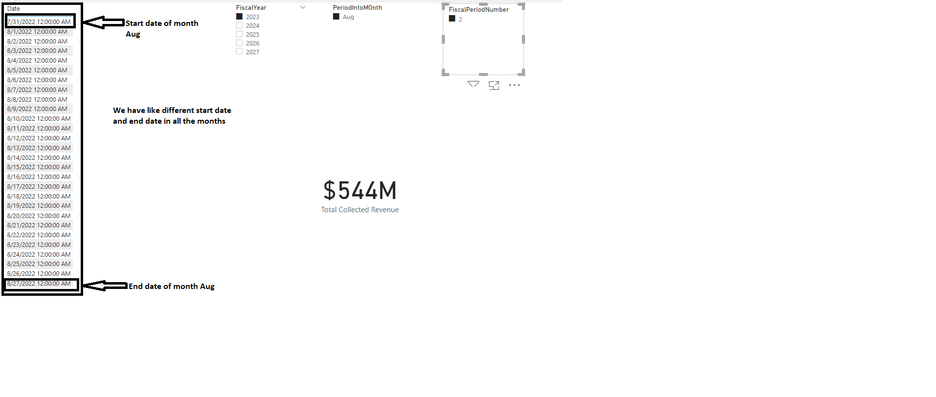 Time Intelligence functions not working on 445 cal... - Microsoft ...