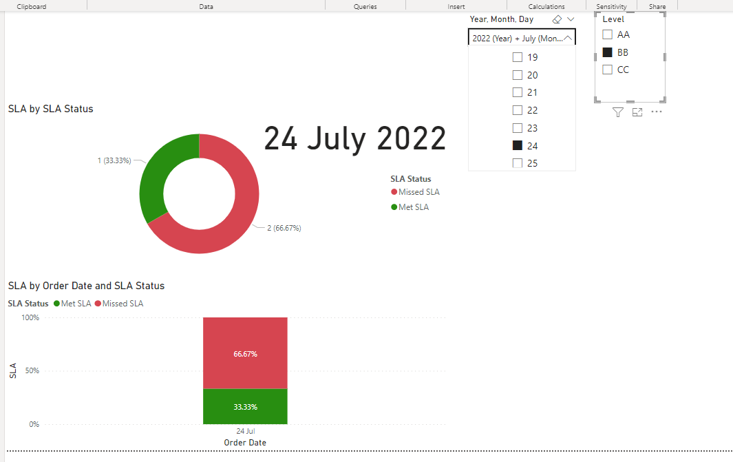 Solved: Visual to use only one slicer - Microsoft Fabric Community