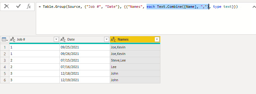 Solved: Pivoting or Grouping by a Date and Job# - Microsoft Fabric ...