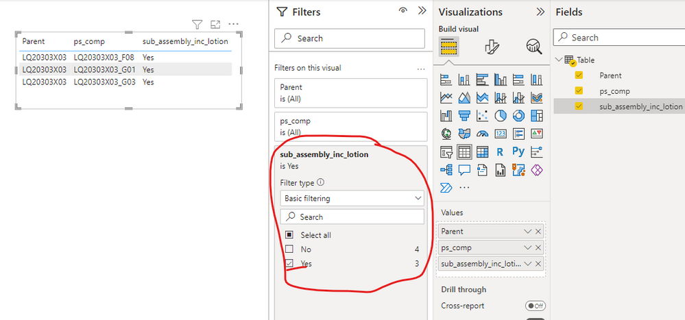 Solved: Filter values based on static value - Microsoft Fabric Community