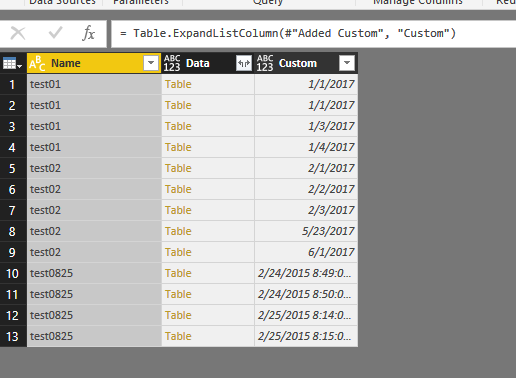 Solved: Expanding Tables After Grouping - Microsoft Fabric Community