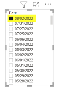 Max Date in Slicer - Microsoft Fabric Community