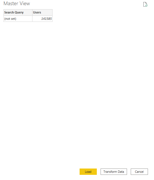 Collecting data - Google analytics - Microsoft Fabric Community