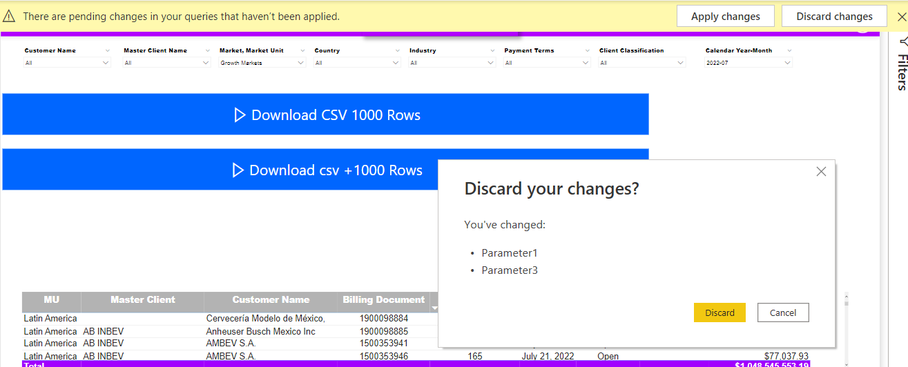 Solved: Apply changes not working - Microsoft Fabric Community