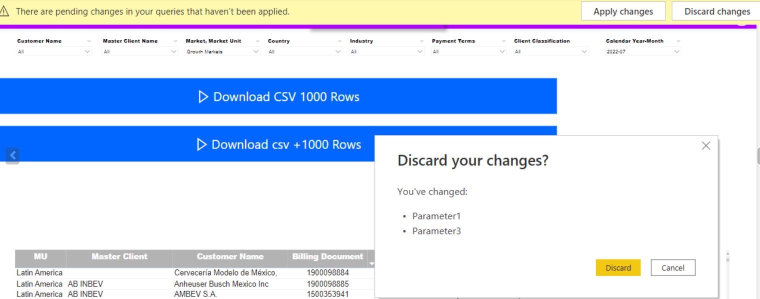 Apply changes not working - Microsoft Fabric Community
