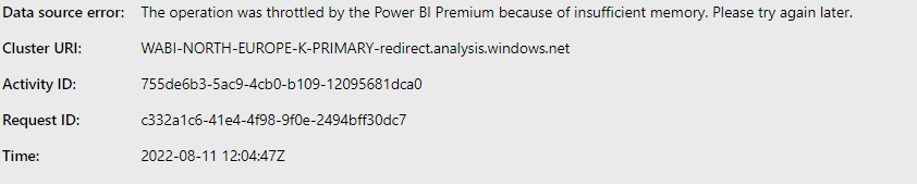 Solved: Power BI Scheduled Refresh issue - Microsoft Fabric Community