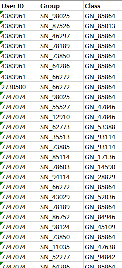 Solved: using index columns to combine data from two table ...