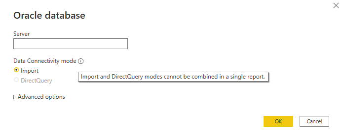 Solved: Import and DIrectQuery modes cannot be combined in ...