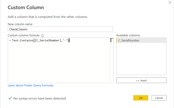 Solved: Help for Calculated/Conditional/Custom Column - Microsoft ...