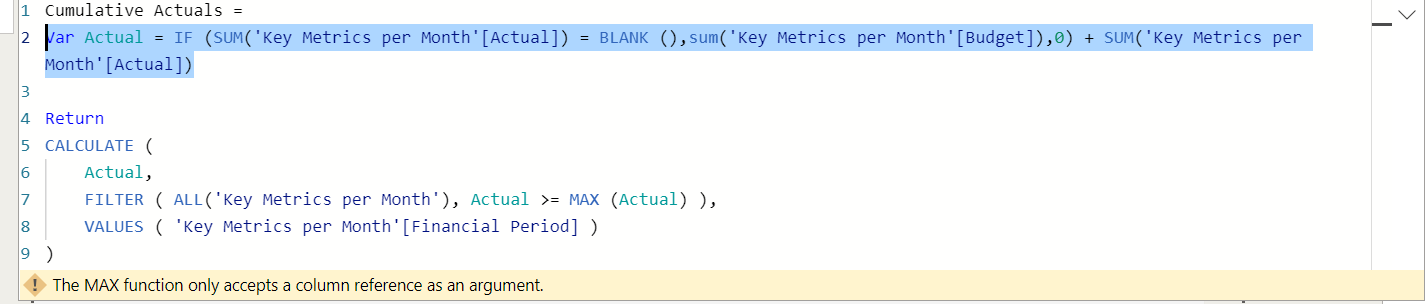 Solved: DAX Formula HELP - Microsoft Fabric Community