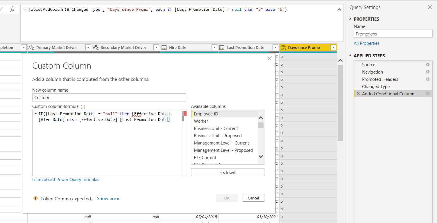 Solved: Help Required - IF statement - Microsoft Fabric Community