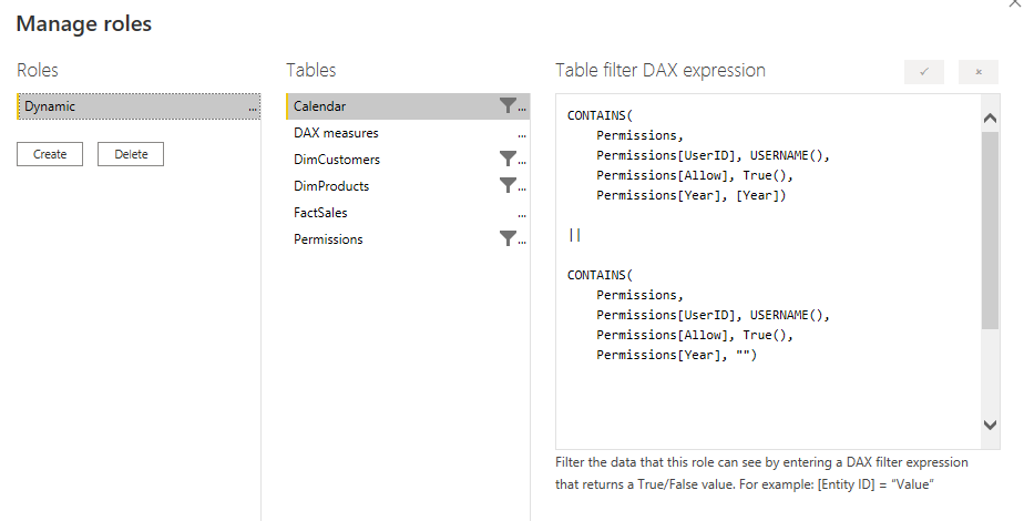 Dynamic Row Level Security - Microsoft Fabric Community